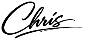 Chris’s signature